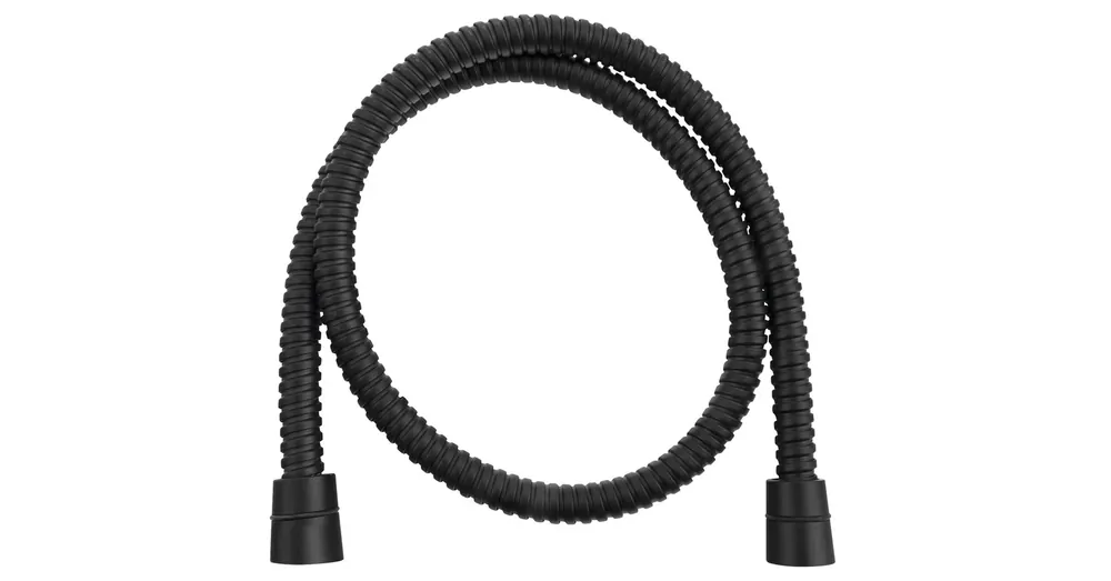 Újdonság SAPHO POWERFLEX gégecső, ANTITWIST, dupla zárral, 120cm, matt fekete (FLEX120B)