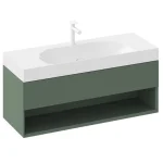Azonnali szállítás Ravak SD Lite 120 fürdőszobai szekrény mosdó alá Grey Green X000001870