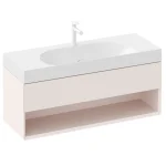 Vedd meg most Ravak SD Lite 120 fürdőszobai szekrény mosdó alá Alabaster Pink X000001872