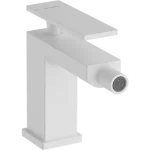 Vedd meg most Hansgrohe Tecturis E Egykaros bidé csaptelep 80, automata lefolyógarnitúrával, Matt Fehér 73200700