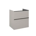 Ajánlat AREZZO design MONTEREY 60 cm-es alsószekrény 2 fiókkal Matt Beige színben, szifonkivágás nélkül