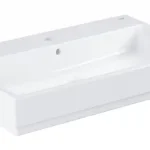 Nézd meg most Grohe CUBE 60 x 49 fali mosdó túlfolyóval, 1db nyitott csaplyukkal