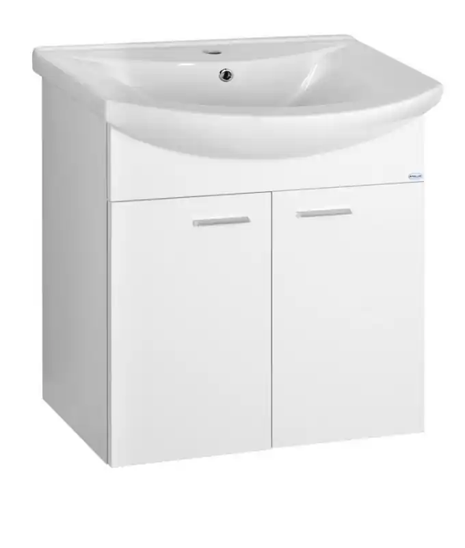 AQUALINE ZOJA mosdótartó szekrény, 2 ajtós, 61,5x74x32,5cm Nézd meg most