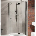 Radaway Essenza Black PTJ 100x80 zuhanykabin+DOROS PT E zuhanytálca BEMUTATÓ TERMÉK Rendeld meg most