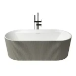 Kihagyhatatlan ajánlat Zenon Olympia New Pearl/Blanco Mate szabadonálló kád