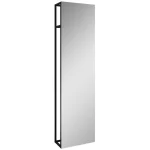 AREZZO design NEBO tükör canela tölgy polccal 50_190, matt fekete Prémium