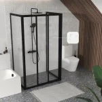 Ravak Supernova ASDP3+APSS+APSS zuhanykabin fekete, pearl Biztonságos fizetés