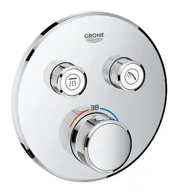 Grohe Smartcontrol termosztátos csaptelep, falon belüli Biztonságos fizetés