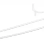 Árcsökkenés Sapho törölközőtartó radiátorra, 214x600, fehér
