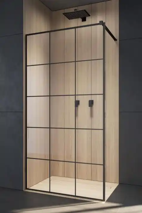 Radaway Modo New Black II Factory walk-in zuhanyfal Kihagyhatatlan ajánlat