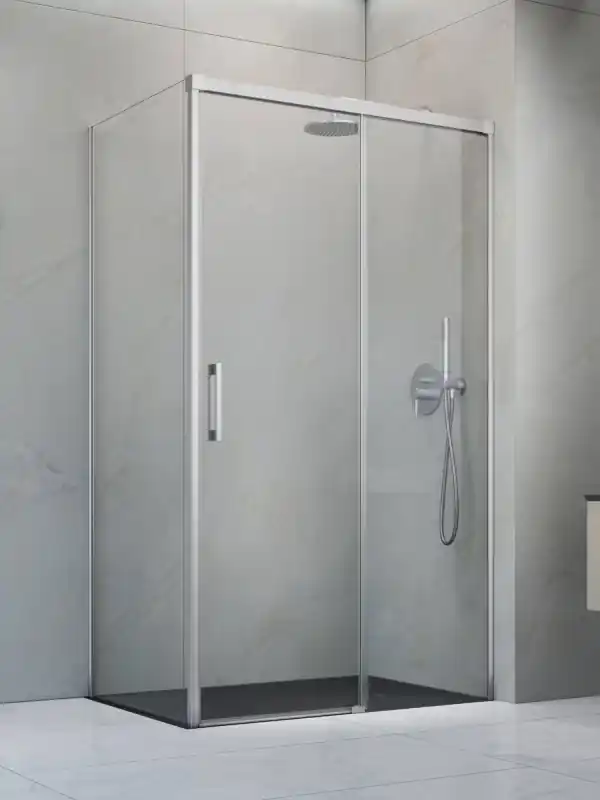 Biztonságos fizetés Radaway Idea Brushed Nickel KDJ szögletes szálcsiszolt króm zuhanykabin