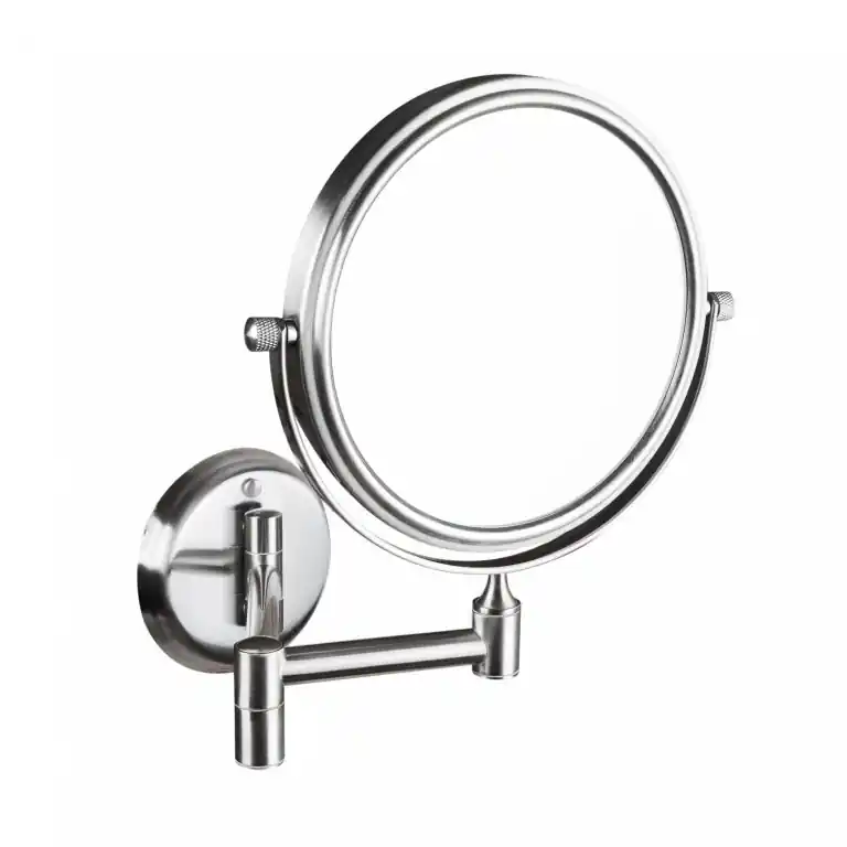 Újdonság BEMETA NEO Kozmetikai tükör, 184x200x412mm, átm:133mm, inox/matt (106301705)