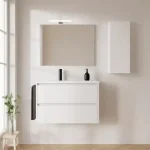 Akciós ár Royo Sansa Alsószekrény 2 fiókos, 100-as, Gloss White