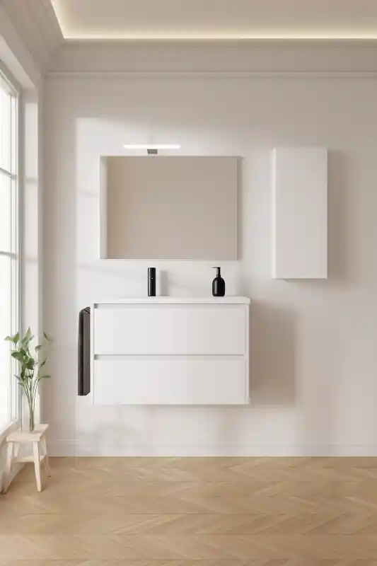 Akciós ár Royo Sansa Alsószekrény 2 fiókos, 100-as, Gloss White
