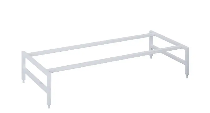 Olcsóbb AREZZO design MONTEREY tartó láb 100 cm, matt fehér