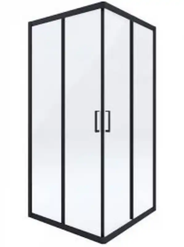 Azonnali szállítás Deante Funika Nero szögletes zuhanykabin 90X90