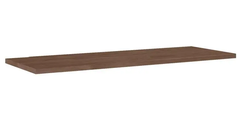 Szezonális akció AREZZO design 140x46 cm mosdópult, Dió
