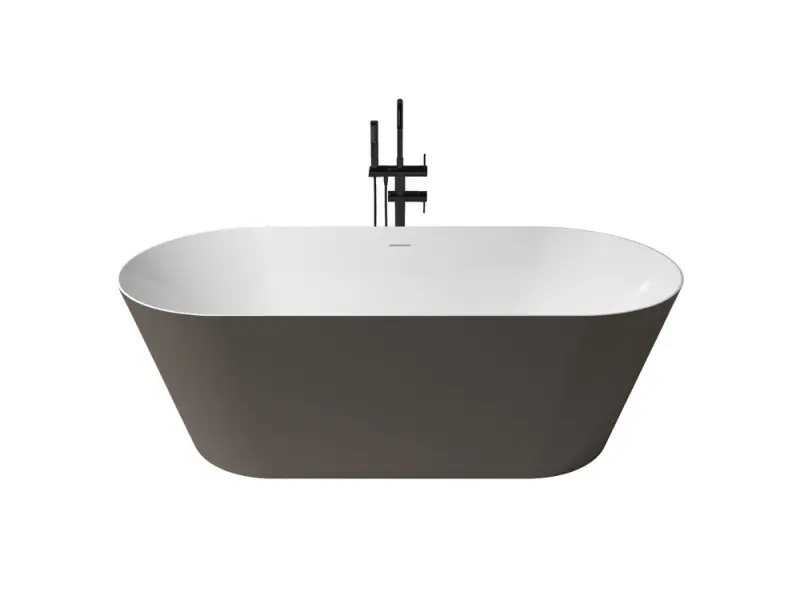 Zenon Leman Moka/Blanco Brillo kád Outlet