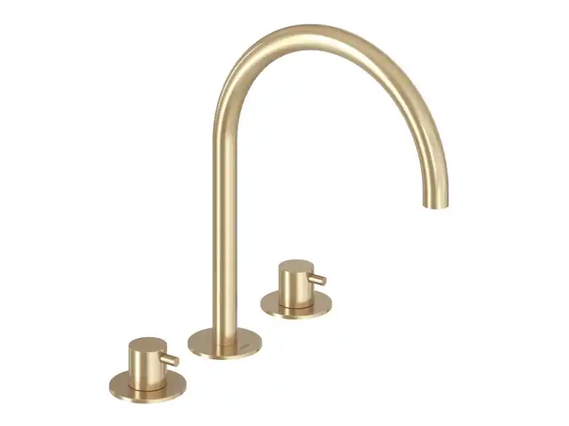 ESPIRIT 270 MM HÁROMFURATOS ÁLLÓ MOSDÓCSAPTELEP, Gold Brushed Azonnali szállítás
