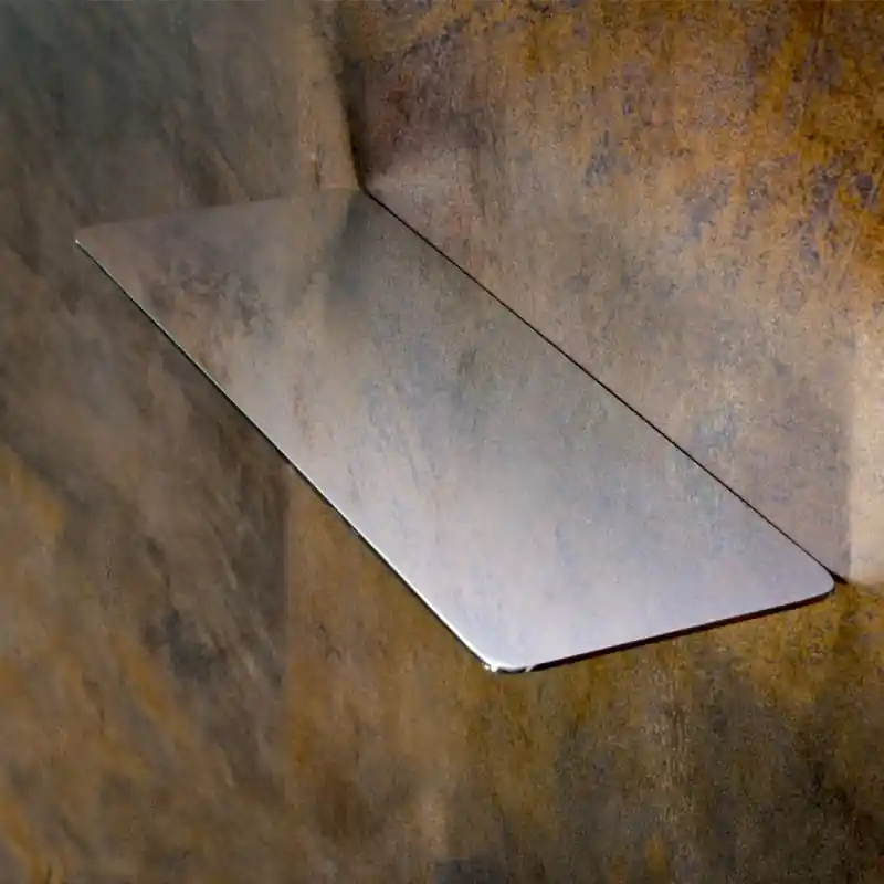 Kedvezmény BEMETA ORGANIC fali fémpolc, 300x22x110mm, króm