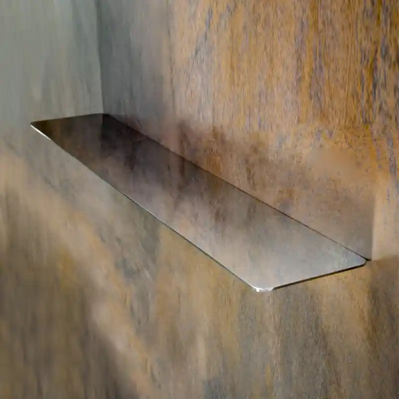 BEMETA ORGANIC fali fémpolc, 600x22x110mm, króm Akció