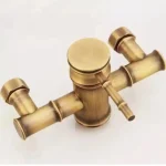 Akciós ár Balneum Bamboo antik zuhany csaptelep - bronz