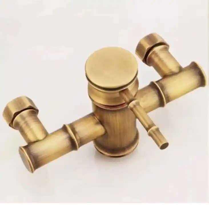 Akciós ár Balneum Bamboo antik zuhany csaptelep - bronz