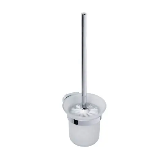 BEMETA OVAL Fali WC kefetartó, fehér kefével, 95x360x130mm, króm Árengedmény