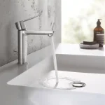Akciós ár Grohe Lineare egykaros mosdócsap, húzórudas leeresztővel