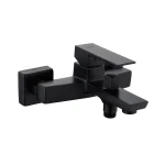 Népszerű Invena PAROS BLACK kádcsaptelep, fali, zuhanyszett nélkül, fekete, waterplating bevonat