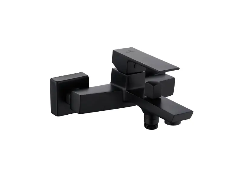 Népszerű Invena PAROS BLACK kádcsaptelep, fali, zuhanyszett nélkül, fekete, waterplating bevonat