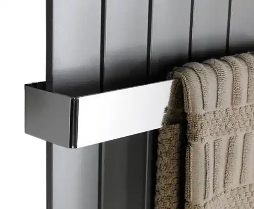 COLONNA törölközőtartó radiátorra, 602x74mm, szálcsiszolt inox Olcsó