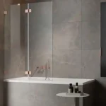 Legnépszerűbb Radaway Essenza Pro Brushed Copper PND II szálcsiszolt réz kádparaván
