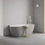 Ravak Freedom Wall II Tec Smoke Grey/fehér kád Kiárusítás