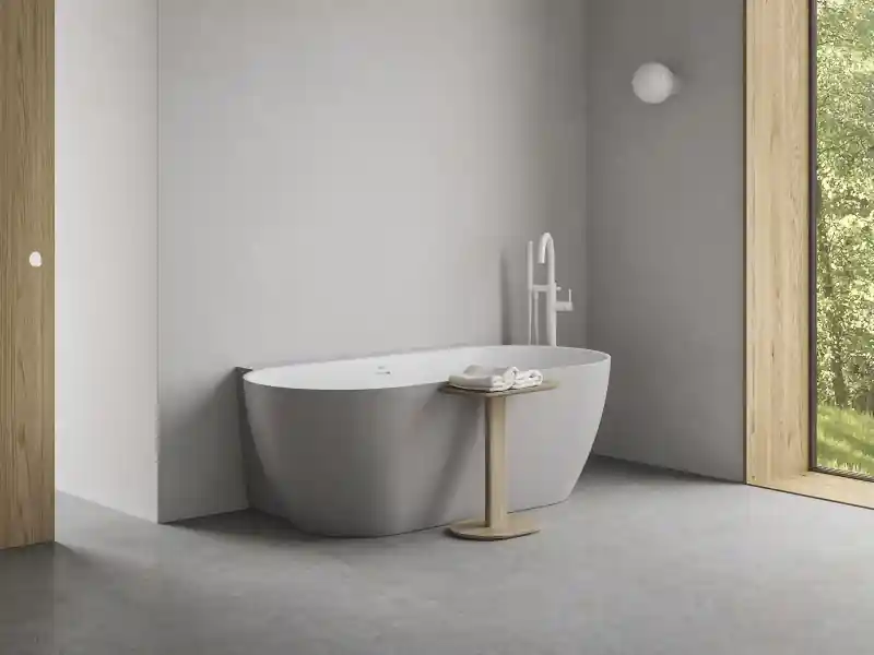 Ravak Freedom Wall II Tec Smoke Grey/fehér kád Kiárusítás