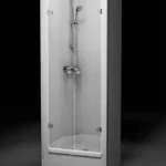 ZK762-180-G Shower cabin with glass door, including tray _ ZK762-180-G üvegajtós zuhanykabin, tálcával Újdonság