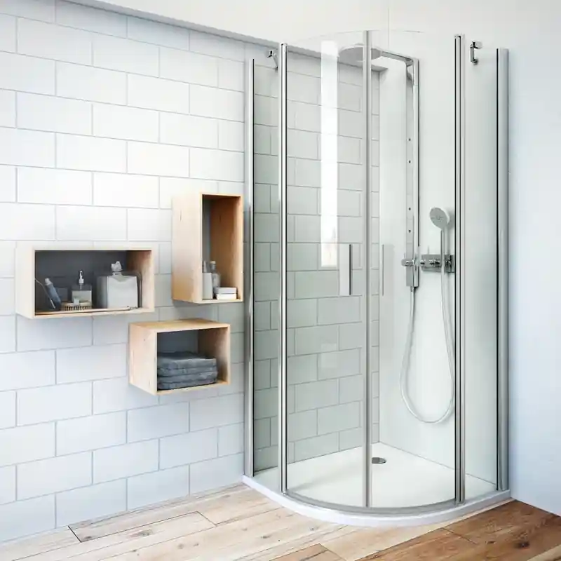 Roltechnik Tower Line TR2 íves tuskabin, transparent üveggel, többféle profillal Olcsóbb