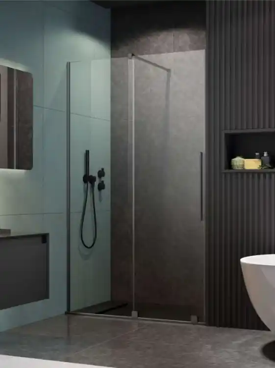 Árcsökkenés Radaway Furo Brushed GunMetal DWJ szálcsiszolt fegyvermetál zuhanyajtó