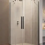 Radaway Furo Brushed GunMetal KDD szögletes szálcsiszolt fegyvermetál zuhanykabin Korlátozott ajánlat