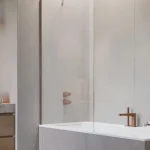 Végkiárusítás Radaway Modo New Brushed Copper PNJ II szálcsiszolt réz kádparaván