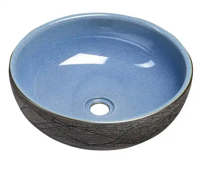 PRIORI kerámiamosdó, átm:41cm, kék/szürke (PI020) Outlet