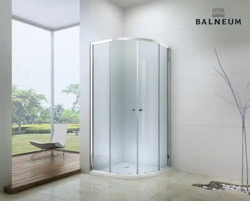 Balneum Royal íves tusoló 6mm-es nano vízlepergető üveggel Vásárlói kedvenc