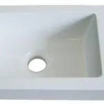 Sanotechnik PORTO öntött márvány mosdó, ráépíthető 48x25 cm Vedd meg most