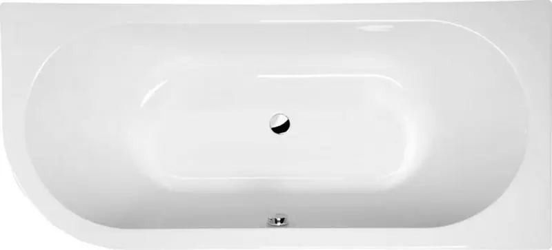 POLYSAN VIVA R 185 kád, jobbos, 185x80x47cm (72129) Vedd meg most