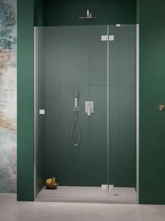 Radaway Essenza Brushed Nickel DWJ szálcsziszolt króm zuhanyajtó Gyors kiszállítás