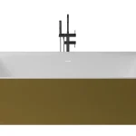 Szuper akció Zenon Kivu Wall Oro Metallic/Blanco Mate kád