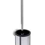 Biztonságos vásárlás BEMETA OMEGA Fali WC kefetartó, fehér kefe, 95x385x120mm, króm (104913112)