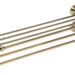 BEMETA RETRO Dupla törölközőtartó polc, 665x165x225mm, bronz (144102257) Rendeld meg most