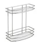 Szezonális akció AQUALINE KRÓM LINE polc, 250x310x125mm, króm (37014)