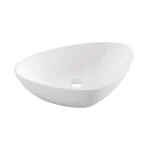 Invena TRIGONO mosdókagyló, háromszögletű, asztali, 50 cm, fehér Ajánlat